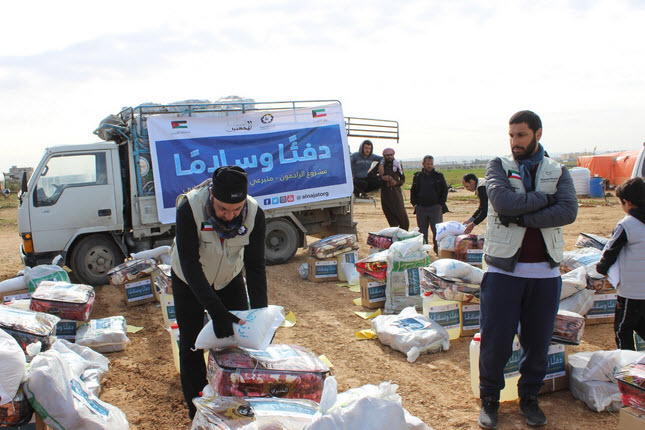 مساعدات كويتية لـ 600 أسرة سورية لاجئة في "البقاع" اللبنانية 